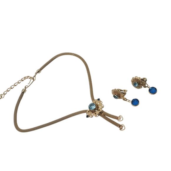 Vintage L’Amour Fifth Avenue Choker Necklace & Earrings Set in Original Lace Box - Picture 5 of 11